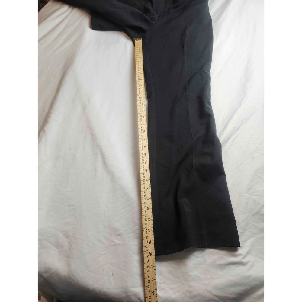 NY&C 7th Avenue Dress Pants Womens 10 Black Corporate Core Office Siren Chic - Picture 3 of 8
